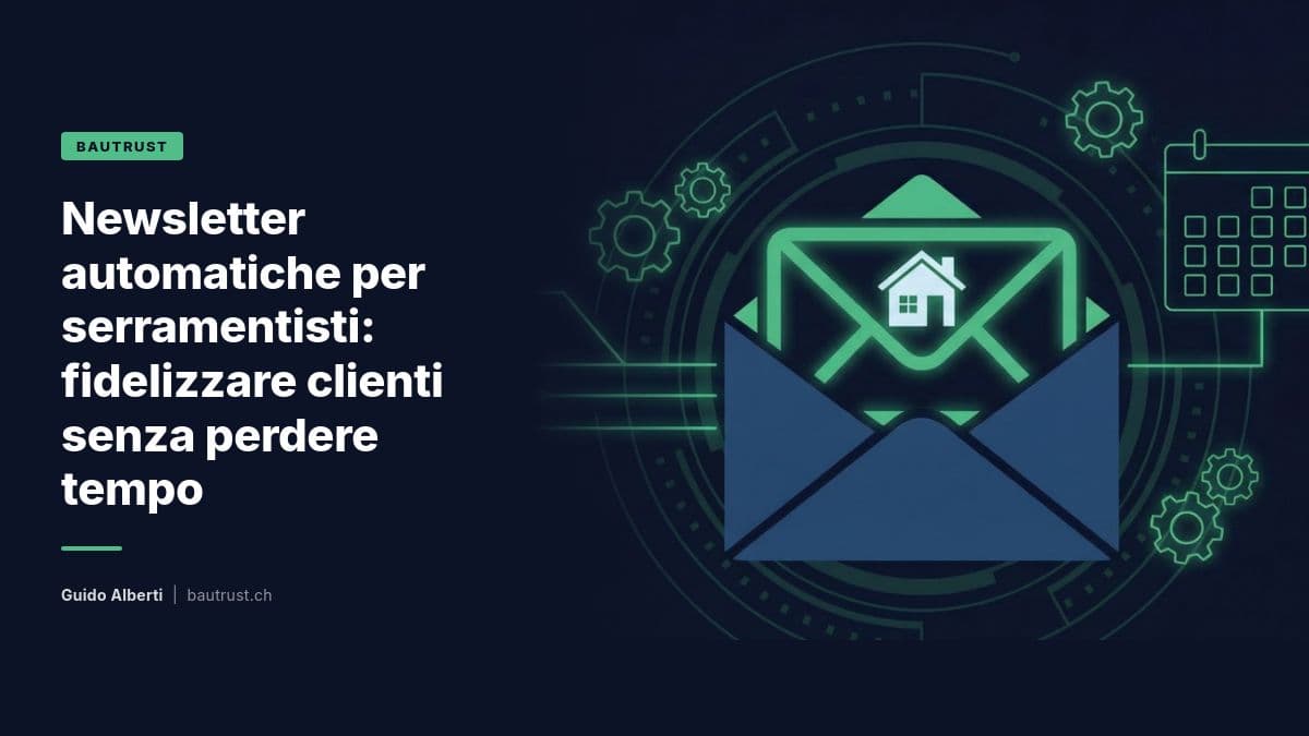 Newsletter automatiche per serramentisti: la guida